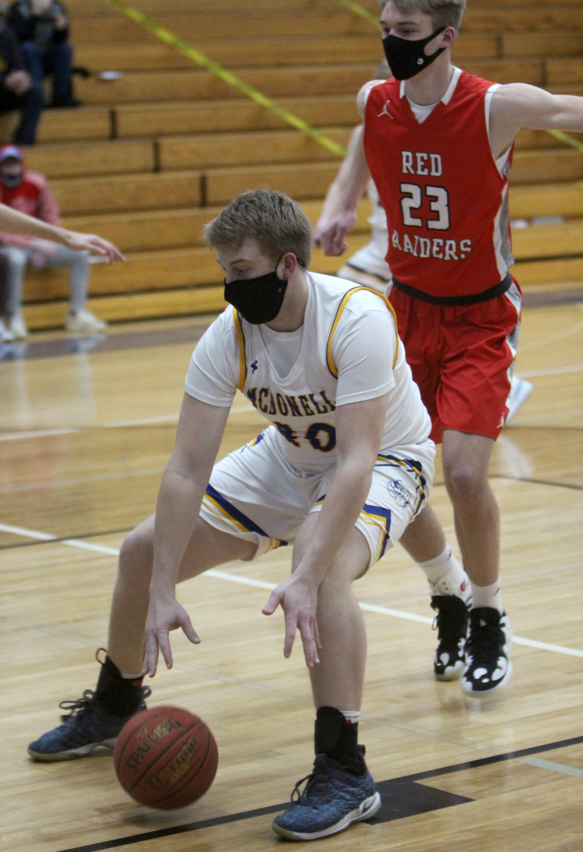 Bruce at McDonell boys basketball 2-19-21